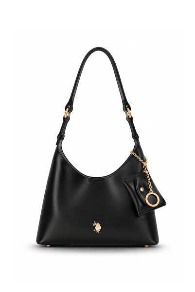 U.S. Polo Assn. Black Women's Shoulder Bag Us26612