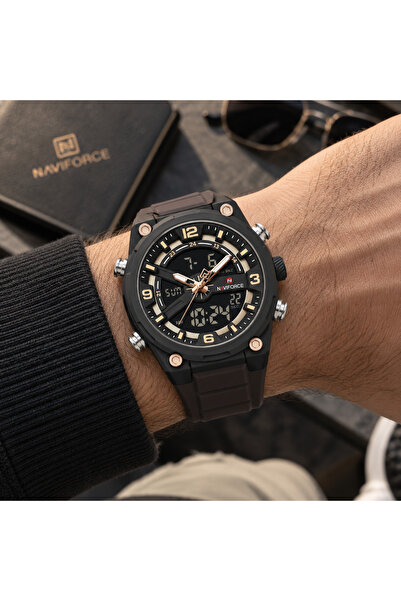 Naviforce ساعة يد + سوار هدية