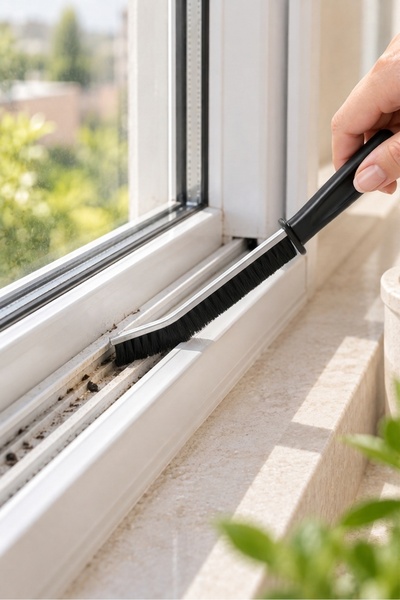BEYZANA 3’lü Çok Amaçlı Multi İnce Temizlik Fırçası Derz Arası Banyo Mutfak Lavabo Detay Temizleme Fırçası
