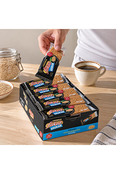 Fiskobirlik FİSKOBİRLİK SUSAMLI KROKAN 30G X 25 ADET