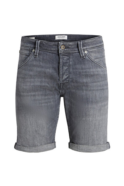 Jack & Jones شورت جينز رمادي للرجال من ريك فوكس (12226232-GRED)