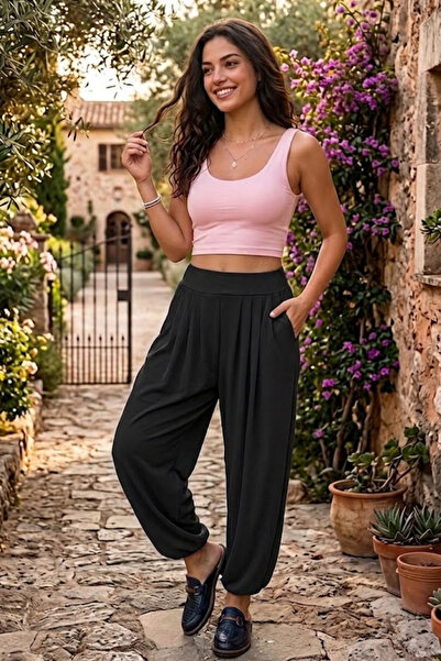 QBZ MODAL PİLİSELİ CEPLİ ŞALVAR