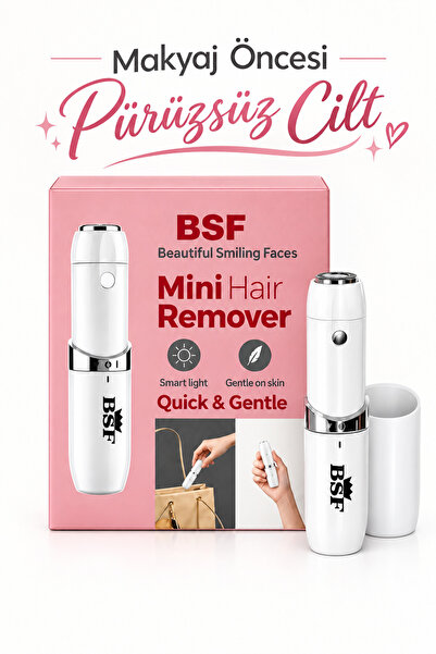 BSF Beautiful Smiling Faces Ls-01 Mini Face Yüz Tüy Alma Makinesi , Temizleme...