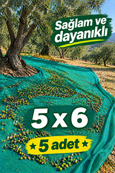 KIZIKLI AMBALAJ ZEYTİN TOPLAMA FİLESİ 5 MT X 6 MT (5 ADET)