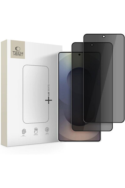 Tech-Protect Sticlă de protecție privacy Glass Spy Plus, set 2, Protectie ecr...