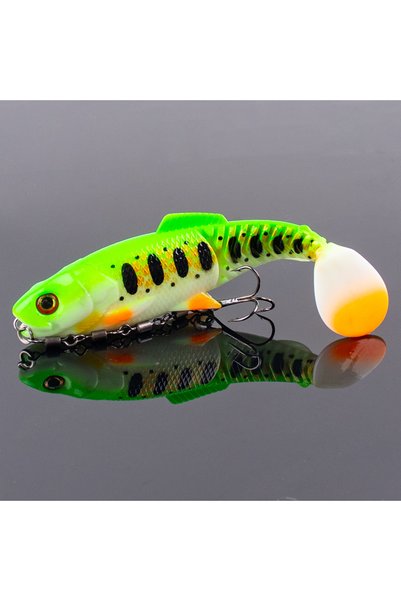 Choice 10CM 12.7G SBT05-02 Magnisher Quality Soft Baits 10cm/13.5cm T-tail Si...