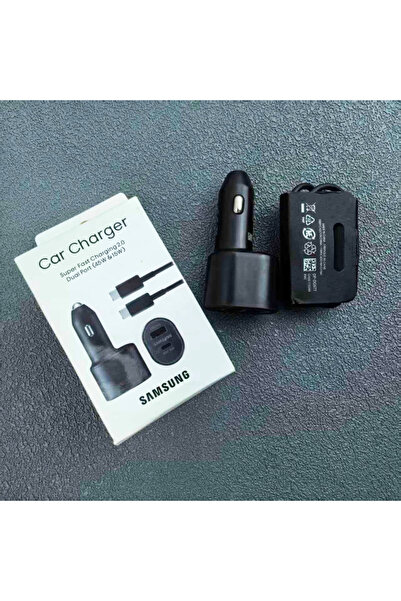 Samsung 60W Set 60W Dual USB Car Charger 45W+15W USB A/C Fast Charging PD Car...