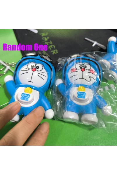 Choice1 Bandai A Anime Doraemonsas Pressing Face Change Keyring Rotating Bamb...