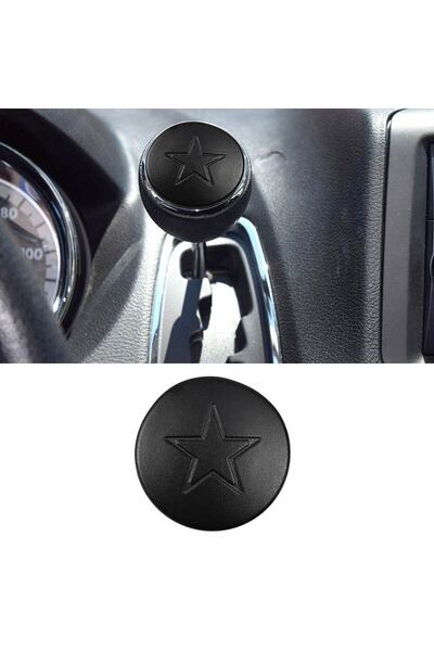 Choice black Car Lever Shift Knob Cap Cover Black ABS For Dodge Caravan Chrys...