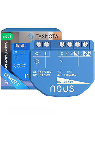 Nous Releu wireless B1T, 16A, Tasmota, Matter - 1 canal, ESP32