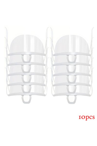 Choice 10pcs 20/10pcs Transparent Sanitary Dust Protective Mask Plastic Open ...