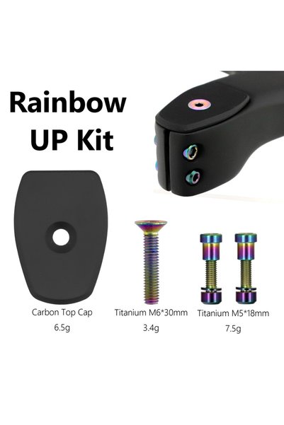 Choice Rainbow Ti Kit KOCEVLO X01 Road Integrated Bicycle Handlebar Plastic W...