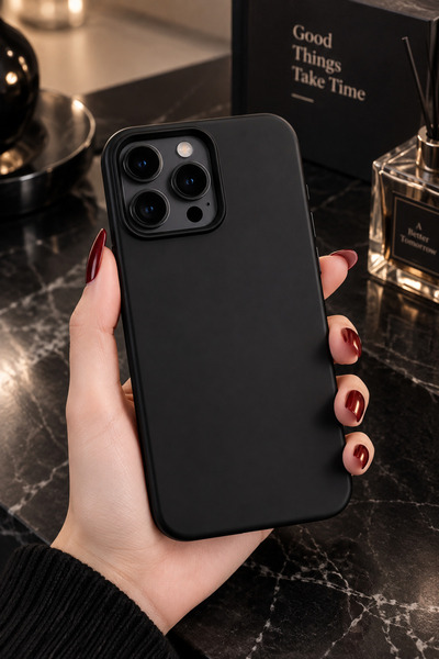 iPhone 13 Pro Uyumlu Premium Sert Kılıf – Sararmaz – Darbe Korumalı – Dayanıklı ve Şık Tasarım