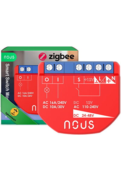 Nous Releu inteligent B1Z, 16A, ZigBee, 1 canal