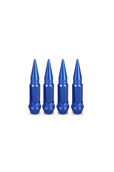 Choice QMM-CK-Blue 4Pcs Bullet Valve Caps Car Motorcycle Wheel Tire Valve Cap...