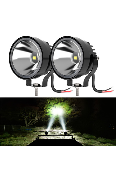 Choice Spot-White-قطعتين NAOEVO قطعتين 4 بوصة LED ضوء العمل كشاف 4x4 الطرق ال...