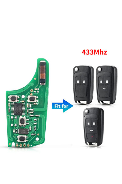 Choice1 2 3 4BT Board 433Mhz KEYYOU 1PCS 315/433MHz Car Remote Key Electronic...