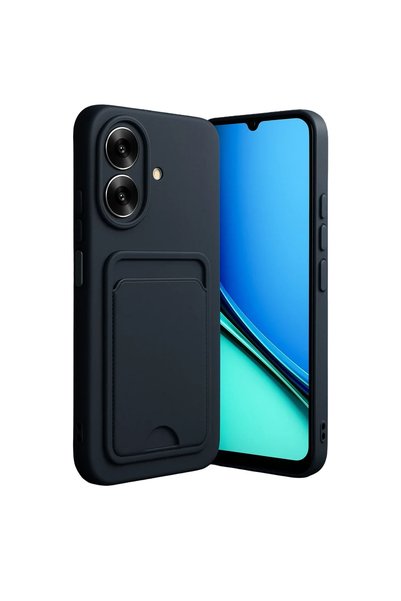 SS HOME CONCEPT Realme note 60 kelvin business card silicone - black