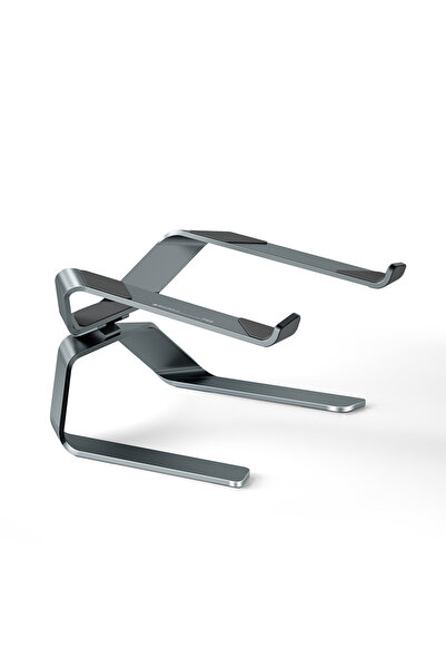 Choice Grey Laptop Stand Adjustable Notebook Tablet Aluminum Alloy Stand Up t...