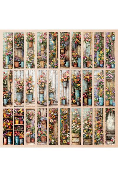 Choice Mixed Color 32pcs. Retro Peter Rabbit Bookmark, Suitable for Back-to-S...