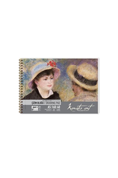 karatis art 160 جرام A5 20 Ypكتلة رسم حلزونية