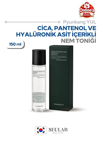 Pyunkang Yul Calming Deep Moisture Toner - Cica ve Çay Ağacı Yatıştırıcı ve D...