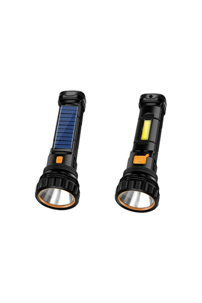 Choice 1PC-LS189 1PC Multi-function Solar LED Flashlight Outdoor Long Range T...
