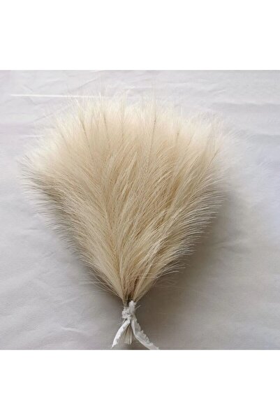 Choice 10pcsXOff white 10PCS/lot Artificial Flowers Fluffy Pampas Grass Bouqu...