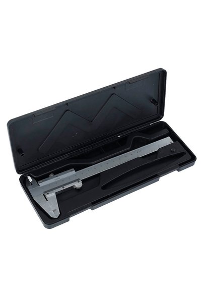 Choice Silver 150MM 0-6" Marking Vernier Caliper High Accuracy Micrometer Sta...