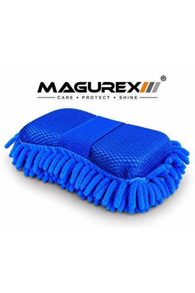 MAGUREX Premium Makarnalı Mikrofiber Oto Yıkama Süngeri
