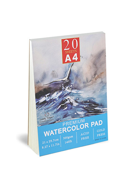 Choice A4 Watercolour Paper A3/A4/A5 300gsm - Professional Artists Water Colo...