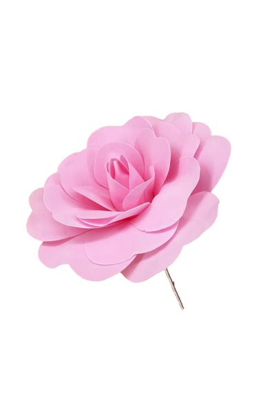 Choice pink 30cm Foam Rose Artificial Flower Wedding background Decoration Pr...