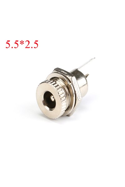 choice2 موصل خط أنثى، 5 قطع، 5.5 × 2.5، 5 قطع/مجموعة DC099، قابس طاقة تيار مس...