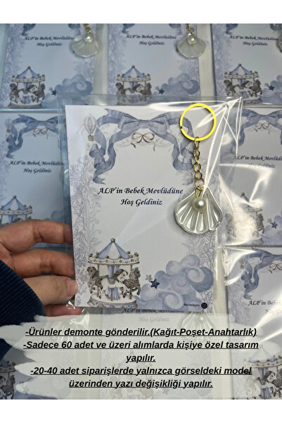 İBAHEDİYELİK Nikah Düğün Kına Söz Mevlid İncili İstiridye Anahtarlık Hediyeli...