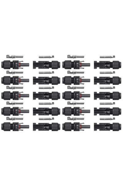 Choice 10pairs 10 Pairs Solar Connector MC4 1000V Solar Plug 30A for PV Cable...