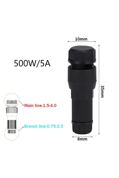 Choice 5PCS black 5/10pcs Low Voltage Quick Lock Piercing T-Tap Terminal Bloc...