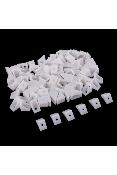 Choice 100x Corner , bracket, L shaped bracket, angle brace, Plastic angle br...