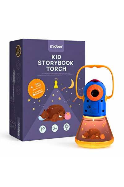 Mideer Fairy Tale Projector (4 in 1) Kids Storybook Torch