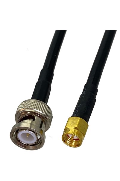 Choice3 3FT (1M) 1pcs RG58 BNC Male Plug to SMA Male Plug RF Coaxial Connecto...