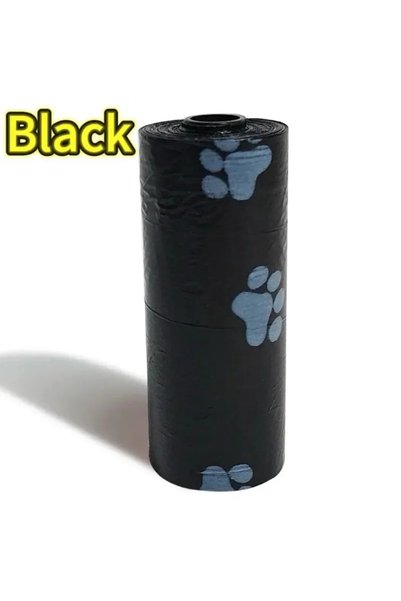 Choice3 10rolls Black 5/10/20/50rolls Random Color Cartoon Paw Graphic Dog Po...