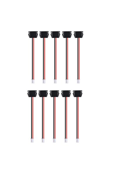 choice2 10pcs 5/10/15PCS Type-C Female Chassis Connector with Terminal 2Pin U...