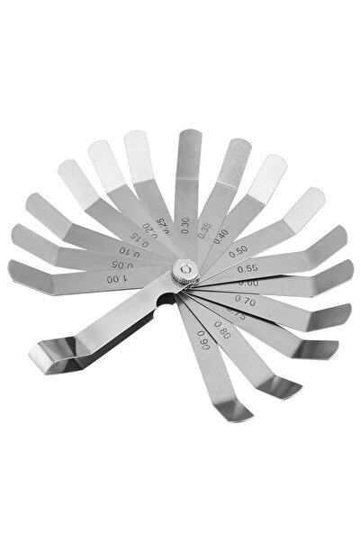 Choice GS10084 Feeler Measuring Tool Curved Gauge Feeler Gauge Stainless Stee...