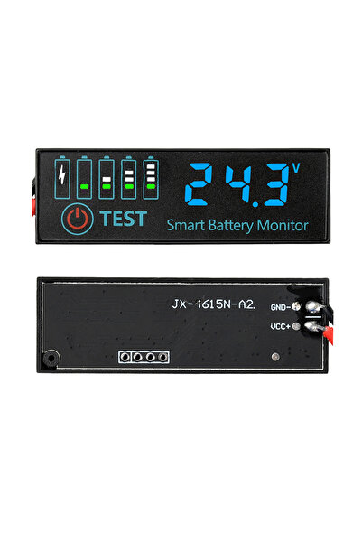 Choice5 1Pcs DC 7-55V B 7-55V Battery Capacity Indicator LED Display Voltage ...