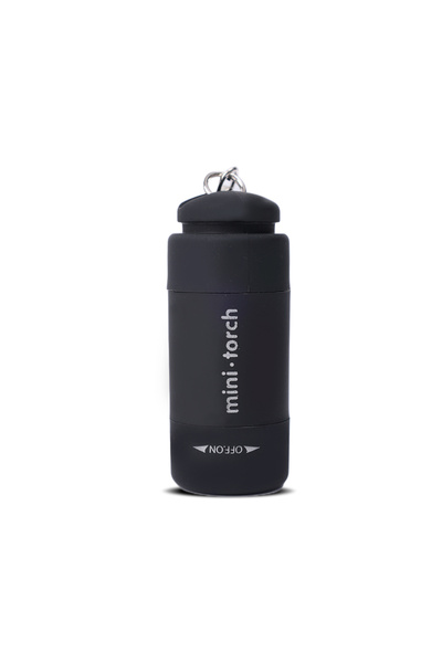 Choice 018SDT-black Mini Torch LED Rechargeable Flashlight Portable Keychain ...