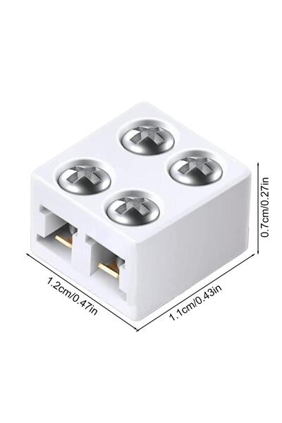 Choice As shown LED Strip Connectors 2Pin 8mm 5V/12V/24V Versatile LED Light ...