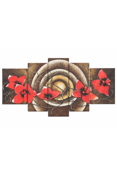 GENRE Golden Flower Painting - Five Parts