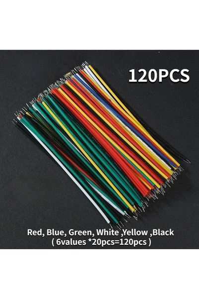 choice2 YTDMEN 26 AWG 120pcs kit 100/120pcs Tin-Plated Electronic Wires Bread...