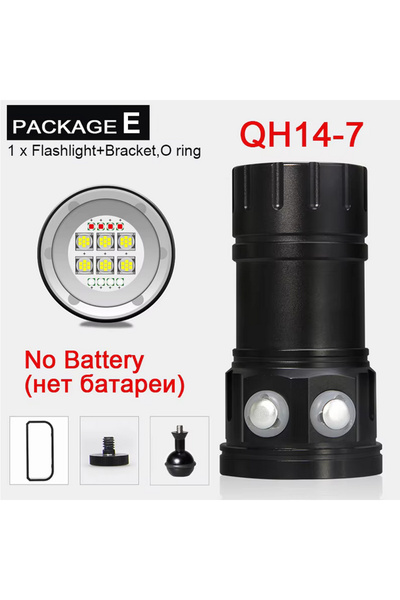 Choice3 Package E Professional Underwater Photography Light 27 LED Highlight ...