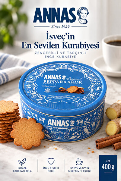 Annas IKEA - ANNAS Zencefilli Kurabiye 400 gr