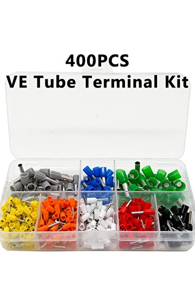 Choice 400 PCS 400PCS Box,VE Tubular Crimp Terminals,Wire Insulated Terminato...